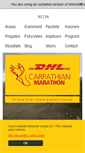 Mobile Screenshot of maratondhl.ro